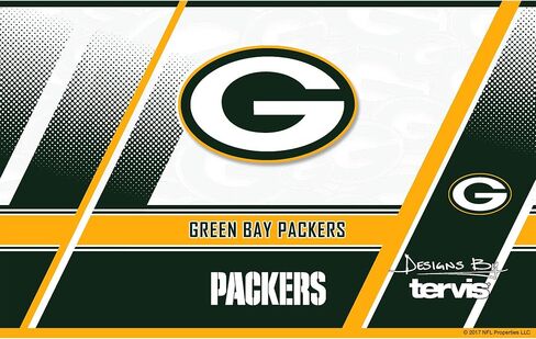 Tervis Triple Walled NFL Green Bay Packers Insulated Tumbler Cup Keeps Drinks Cold & Hot, 30oz - Stainless Steel, Edge in Saudi Arabia