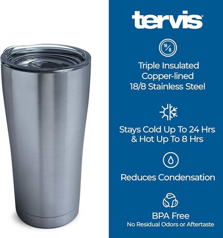 Tervis Triple Walled NFL Green Bay Packers Insulated Tumbler Cup Keeps Drinks Cold & Hot, 30oz - Stainless Steel, Edge in Saudi Arabia