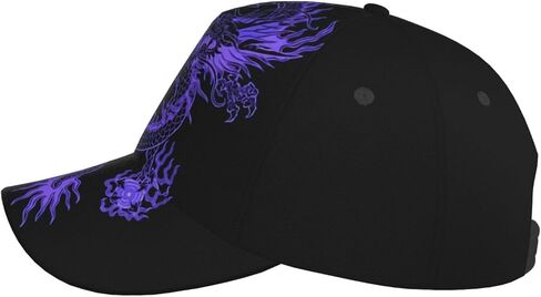 Blue Red Dragon Baseball Hat Unisex Cute Animal Cap Outdoor Summer Beach Vacation Headwear Hat for Women Men in Saudi Arabia