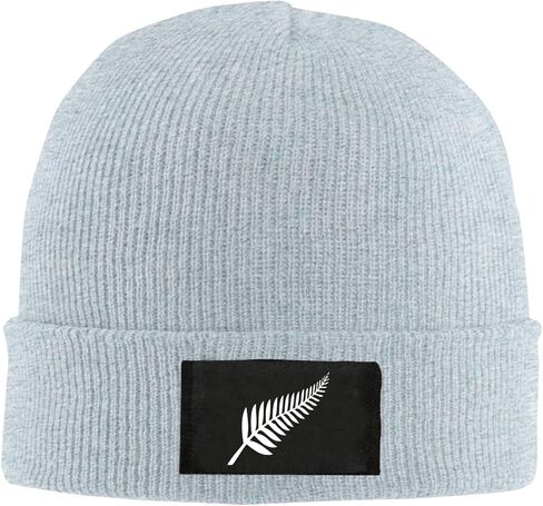 New Zealand Maori Fern Unisex Beanie Hat Knitted Warm Cap Wool Knitted Hat in Saudi Arabia