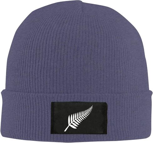 New Zealand Maori Fern Unisex Beanie Hat Knitted Warm Cap Wool Knitted Hat in Saudi Arabia