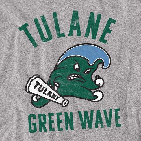 Tulane University Official Green Wave Logo Youth Kids Boy/Girls T Shirt in Saudi Arabia