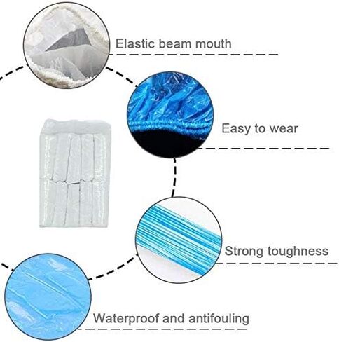Disposable Arm Sleeves Covers, PeSandy 100pcs Waterproof PE Oversleeves Covers in Saudi Arabia