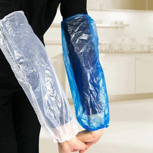 Disposable Arm Sleeves Covers, PeSandy 100pcs Waterproof PE Oversleeves Covers in Saudi Arabia