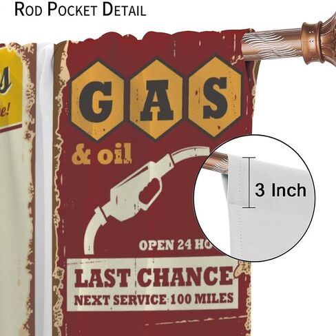 Vintage Car Curtains 1950s License Plate Garage Badge Repair Tools Pattern Print Kitchen Curtains Boys Bedroom Blackout Curtains Lovers Noise Reduction and Insulation Curtains 42x45 Inches 2 Panels in Saudi Arabia