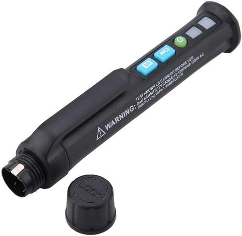 جهاز اختبار جهد التيار المتردد، MESTEK AC10 1000 فولت، جهاز اختبار جهد التيار المتردد الذكي غير المتصل، جهاز كشف الجهد الكهربائي، جهاز اختبار الجهد الكهربي in Kuwait