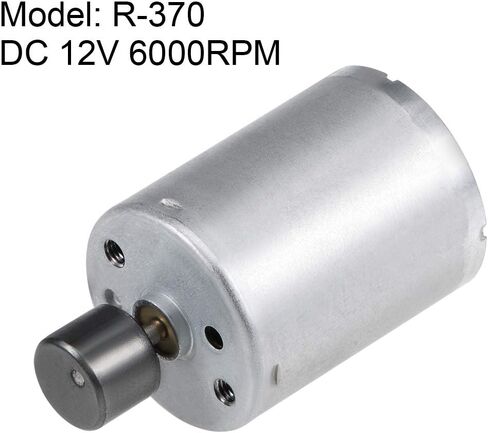 uxcell Vibration Motor Strong Power for Massager DC 12V 6000RPM Round Vibrating Wheel 46x24.2mm in Saudi Arabia