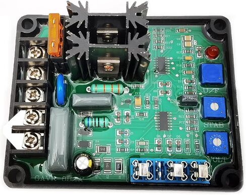 Health Gear Generator Voltage Regulator, Automatic Voltage Regulator Module GAVR-8A Universal AVR Generator 110/220/440 VAC Programmable Input, Hihg acity 8Amp Fuse in Saudi Arabia