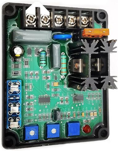 Health Gear Generator Voltage Regulator, Automatic Voltage Regulator Module GAVR-8A Universal AVR Generator 110/220/440 VAC Programmable Input, Hihg acity 8Amp Fuse in Saudi Arabia