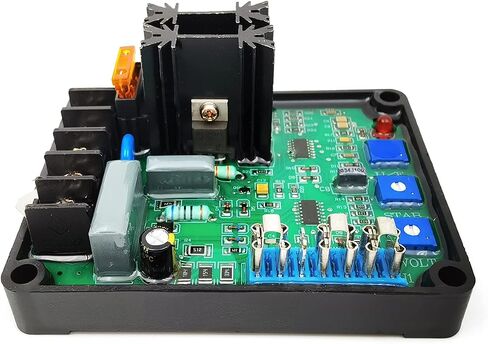 Health Gear Generator Voltage Regulator, Automatic Voltage Regulator Module GAVR-8A Universal AVR Generator 110/220/440 VAC Programmable Input, Hihg acity 8Amp Fuse in Saudi Arabia