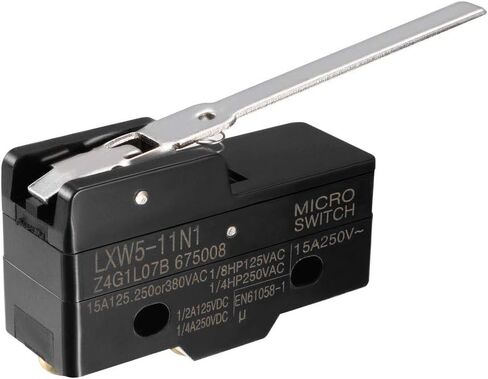 uxcell LXW5-11N1 1NO + 1NC Long Hinge Lever Type Miniature Micro Switch in Saudi Arabia