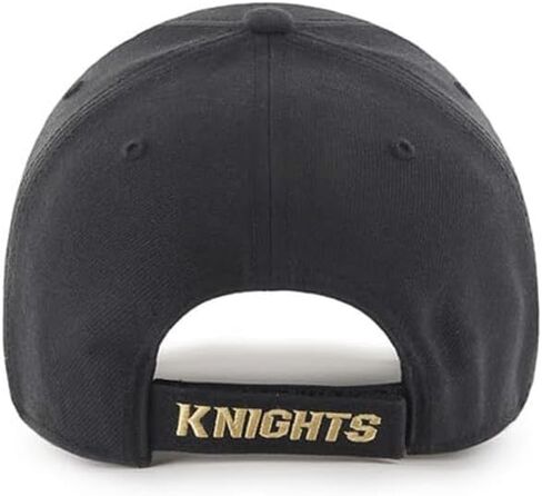 قبعة 47 Central Florida Knights للرجال والنساء MVP قابلة للتعديل بشريط فيلكروباك أسود مع شعار لون الفريق in Saudi Arabia