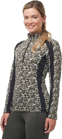 قميص Kerrits Cool Alignment Ice Fil بأكمام طويلة - طباعة in Kuwait