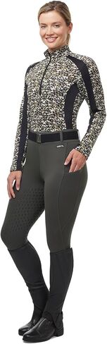 قميص Kerrits Cool Alignment Ice Fil بأكمام طويلة - طباعة in Kuwait