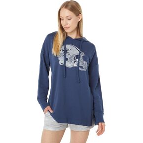 Lauren James Dallas Cowboys Long-Length Side Vent Hoodie in Saudi Arabia