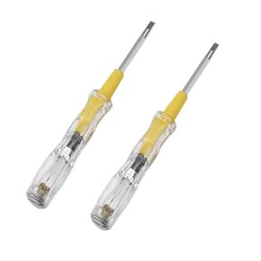 Induction Power Detector Electrician Intelligent Voltage Tester Non-Contact Induction Test Pencil Dual Function Cross Slotted Electric Indicator Voltage Testers
