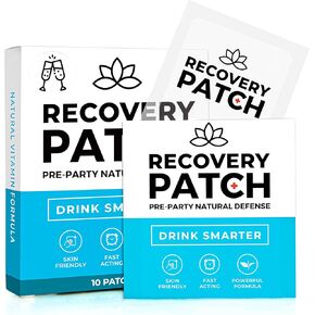 Patches 10 Pack - Wake Up Refreshed & Energized with Our 100% Natural Ingredients Patch - Individually Wrapped, Skin-Friendly & Waterproof - Enhanced Morning Formula