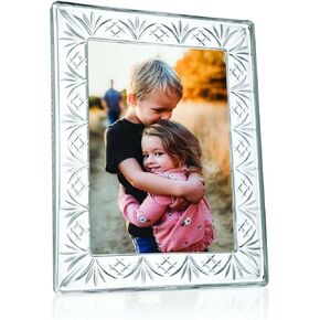 Godinger Picture Frame, Photo Frame, Glass Picture Frame, Tabletop Frame, Dublin Collection, 5X7