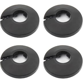 Yinpecly 4Pcs 3/4 inch Flange Pipe Cover Decoration PP Plastic Escutcheon Collar Pipe Cover Radiator for Wall Pipe Tube Decoration