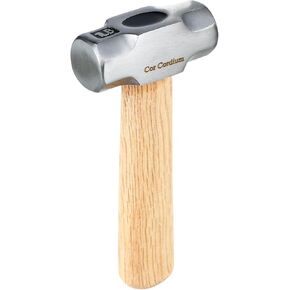 Sledge Hammer, Mini Sledge Hammer with Steel Hammer Head and Wood Short Handle, 1LB Crack Hammer for Striking & Home