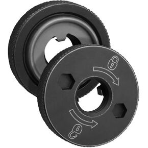 N484249 صامولة سداسية ذات حواف متوافقة مع مطحنة زاوية دي والت DCG413B DCG413B-B3 DCG413P2-B3 DCG413R2 DCG414B DCG414B DCG414T1 DCG414T1 DCG414T2 DCG414T2، يستبدل N547844 in Kuwait