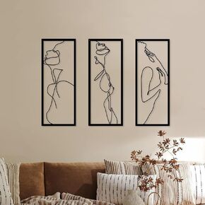 ديكور جدار غرفة الأظافر، فن وإكسسوارات جدار صالون الأظافر، ديكورات مساحة معدنية سوداء لمتجر العناية باليدين والجسم، غرفة نوم الحمام، غرفة المعيشة، جدار المطبخ، منحوتات معلقة في الداخل والخارج