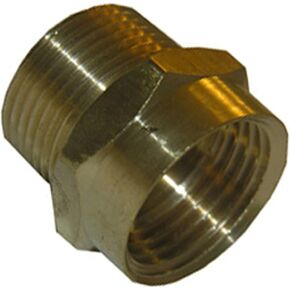 LASCO 15-1713 3/4-Inch Male Garden Hose Thread by 3/4-Inch Female Pipe Thread Brass Adapter