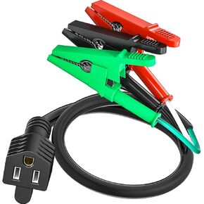 HVAC Adaptor Cord, Replacement Hvac Heavy Adaptor Cord Power Extension Tool for Residential HVAC Technicians, HVAC Training and Job, Apply to Vacuum Pumps,Breaker Finder(69411, RT250, ET300 and ET310)