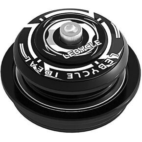 44/55mm Bike Headset, ZS44 / ZS55 (Zero Stack), with Sealed Bearings for Straight and Tapered Fork Steering Tube