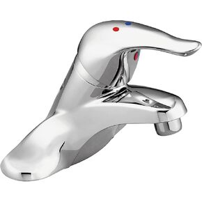 Moen Chateau Chrome Single Handle Bathroom Faucet Without Drain Assembly, L4605