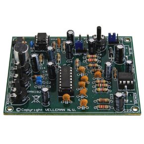 Velleman MK182-VP Digital Echo Chamber Kit, 80-200 ms Delay, 3.35" x 2.76" x 0.78" Size