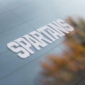Michigan State University Spartans Vinyl Car Decal Window Sticker in Kuwait