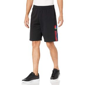 adidas Originals Men's 3D Trefoil 3-stripes Sweat Shorts