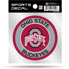 Ohio State Buckeyes Decal 4" x 4" Sports Decal - Round Decal