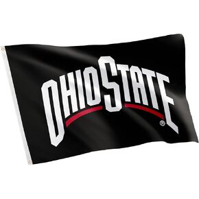 Desert Cactus Ohio State University Flag Buckeyes OSU Flag Banners 100% Polyester Indoor Outdoor 3x5 feet Flags (Style 16)