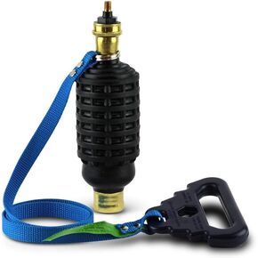 TP34 Waffle Body Pneumatic Hydraulic Test Plug Inflatable with Air or Water, 3 to 4 Inch