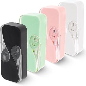 Floss Pick Dispenser Dental Floss Portable Case 48Pcs Dental Floss Dispenser Travel Floss Automatic Dental Floss Picks Cases for Teeth Cleaning Floss(4 Box)