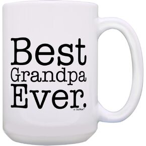 ThisWear Mother's Day Gift for Grandma Best Grandma Ever Mom Gift 11oz Ceramic Coffee Mug Tea Cup White
