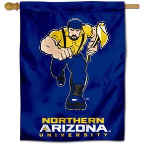 Northern Arizona Lumberjacks House Flag Banner