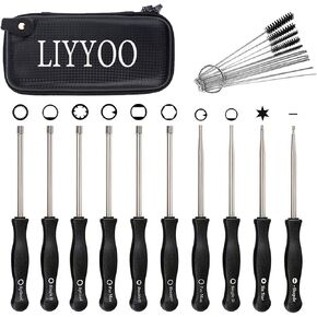 carburetor adjustment screwdriver tools + cleaning brush needle kit for Common 2 Cycle Carburator Small Engine Carburetor Adjusting Tool