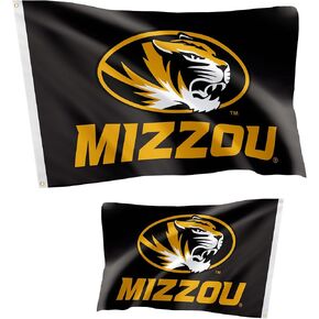 Desert Cactus University of Missouri Flag Double Sided Mizzou Tigers Banners 100% Polyester Indoor Outdoor 3x5 feet Flags (Double Sided - Flag 4)