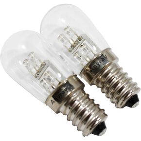 Anyray (2-Pack LED Night Light bulb, 0.36 Watt (4W 5W 6W 7W Replacement) E12 Candelabra Base, 120V Warm White Color