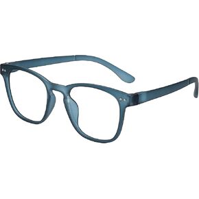 Tri Focus Blue, Teal, 1.50 Round Reading Glasses, 135mm + 1.5