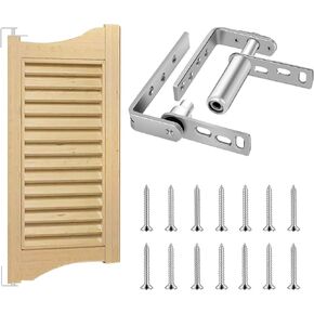 Heavy-Duty Self-Return Swinging Doors Hinge Saloon Door Hinge for Swing Doors, Cafe Door Hinge, Two-Way Hinge - Double-Action Gravity Hardware 304 Stainless Steel Indoor or Outdoor Use