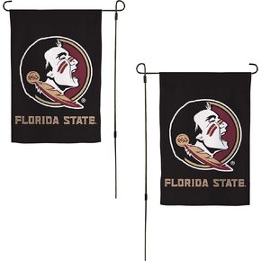 Desert Cactus Florida State University Garden Flag Seminoles FSU Banner 100% Polyester (Design S)