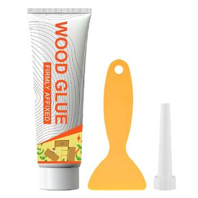 غراء الخشب 6.3 أونصة طقم ملعقة غراء إصلاح الأثاث الأبيض للخشب، مقاوم للماء، غراء فائق احترافي للخشب، البلسا، الخزانات، الحرف اليدوية وإصلاح الألواح 180 مل in Kuwait