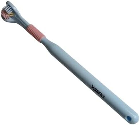 Blue 3-Sided Triple Angle Toothhugger Training Toothbrush, Ultra Soft Bristles, Children Toddler Kids and Autistic Oral Care for 1 Year and Up in Saudi Arabia