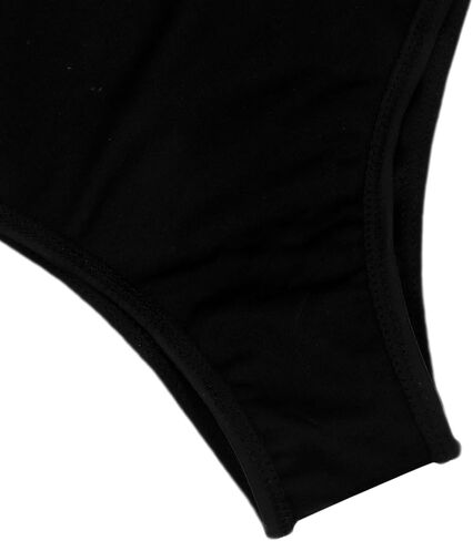 ZGMYC Women's Letter Skull Print Goth Swimsuit 2 Piece Sexy Strapless Bandeau Bikini High Waist Bathing Suit Festival Outfit in Saudi Arabia