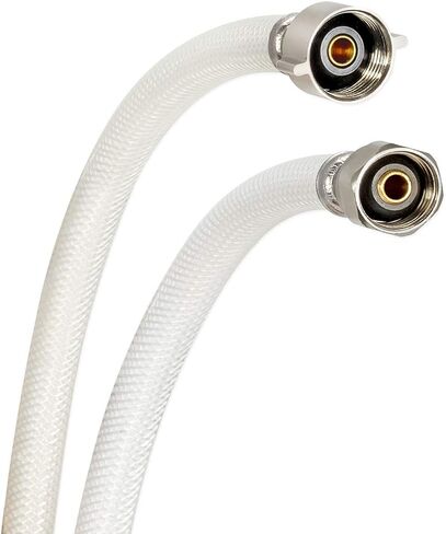 Eastman 20 Inch Flexible Toilet Connector, PVC Supply Hose Line with 7/8 Inch Ballcock Nuts, 1/2 Inch FIP, 48960 in Saudi Arabia