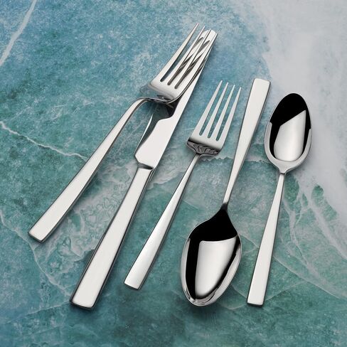 Mikasa Bravo 101-Piece 18/10 Stainless Steel Flatware Set, 101pc in Saudi Arabia